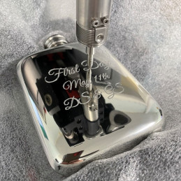 Plain Pocket Pewter Flask 4oz