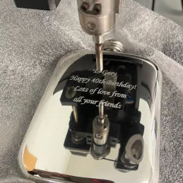Plain Pocket Pewter Flask 6oz