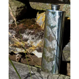 Butterfly Pewter Purse Flask 3oz Butterfly Pewter Purse Flask 3oz Butterfly Pewter Purse Flask 2oz