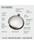 Round Pewter Sporran Flask