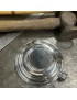 Clay Shot Pewter Flask