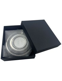 Clay Shot Pewter Flask