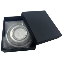 Clay Shot Pewter Flask