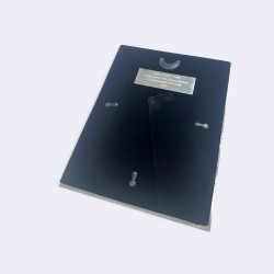 rear framewith engraving plate