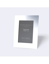 Plain Large Pewter Photo Frame