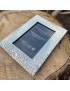 Love Skull Pewter Photo Frame Medium