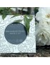 Yorkshire Rose Pewter Photo Frame Small