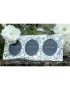 Yorkshire Rose Pewter Triple Photo Frame