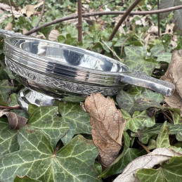 Celtic Band Pewter Quaich Medium 