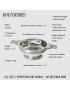 Celtic Band Pewter Quaich Medium 