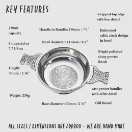 Kells Large Quaich