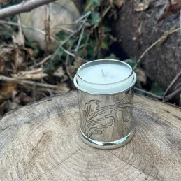 Acanthus Pewter Candle Votive