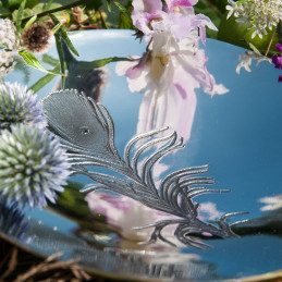 Peacock Pewter Bowl	Peacock Pewter Bowl