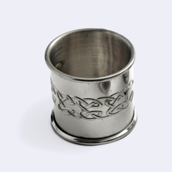Celtic Style Pewter Napkin Ring
