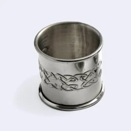 Celtic Style Pewter Napkin Ring