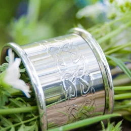 Celtic Style Pewter Napkin Ring