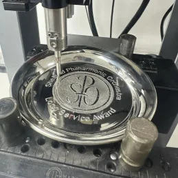  Plain Round Pewter Coaster