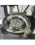 	Plain Round Pewter Coaster