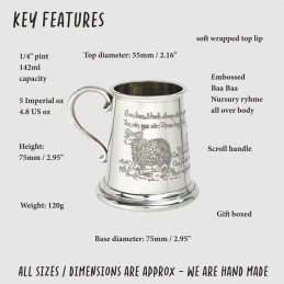 Baa Baa Black Sheep Mug