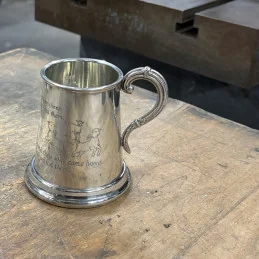 Little Bo Peep Baby Pewter Mug