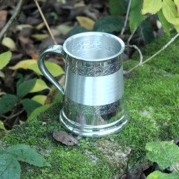 Celtic Band Pewter Tankard Half Pint