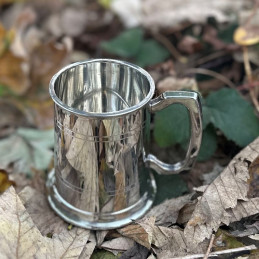 	Double Lined Pewter Tankard Half Pint	Double Lined Pewter Tankard Half Pint