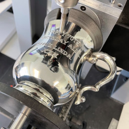 Georgian Pewter Tankard Half Pint