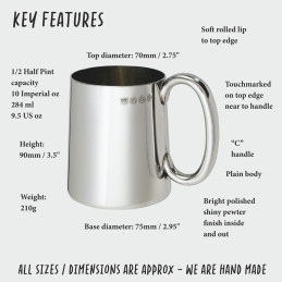 Imperial Tankard Half Pint