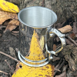 Jacobean Pewter Tankard Half Pint