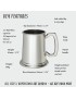 Plain Pewter Tankard Half Pint