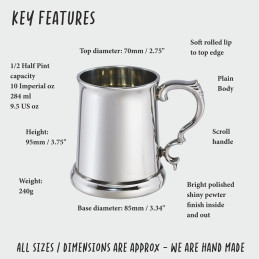Vanguard Tankard Half Pint