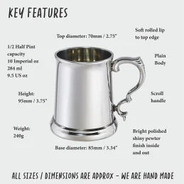 Vanguard Tankard Half Pint