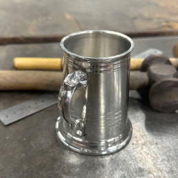 Worcester Pewter Tankard Half Pint