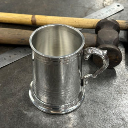 Worcester Pewter Tankard Half Pint