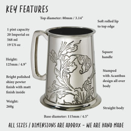 Acanthus Tankard