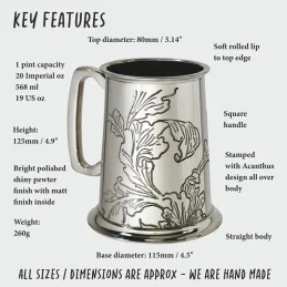 Acanthus Tankard