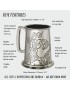 Acanthus Pewter Tankard
