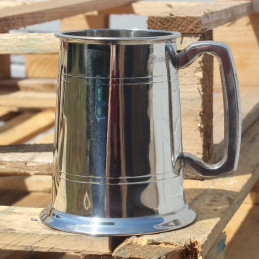 Double Lined Pewter Tankard