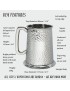 Hammered Pewter Tankard
