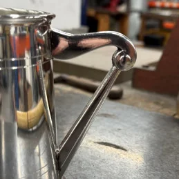 Harp Handle Pewter Tankard