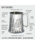 Knife Fork Spoon Pewter Tankard