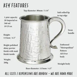 Metropolitan Tankard