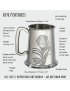 Peacock Pewter Tankard