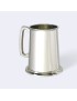 Plain Glass Base Pewter Tankard