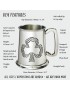 Shamrock Pewter Tankard