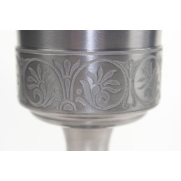 Medieval Pewter Goblet