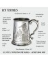Cricket Scene Pewter Tankard