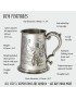 Fishing Scene Pewter Tankard