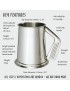 Golf Handle Pewter Tankard