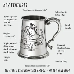 Hunting Scene Tankard